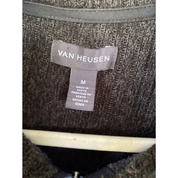 Van Heusen Men's Quarter Zip Pullover Size XL - Picture 3 of 4